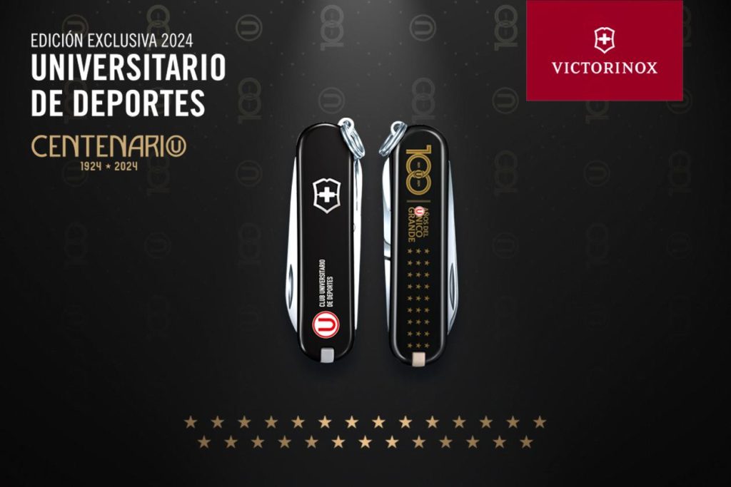 navaja suiza universitario de deportes centenario victorinox