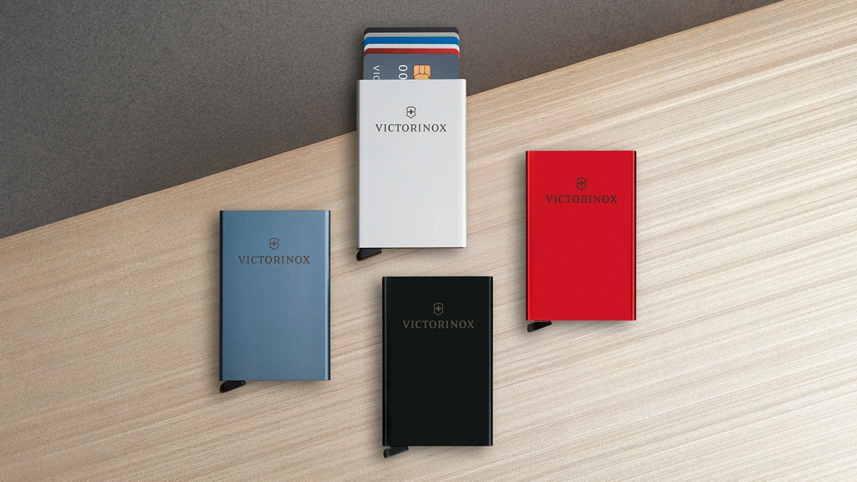 Billetera con protección RFID